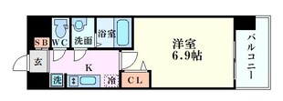 プレミアムコート阿波座WESTの物件間取画像